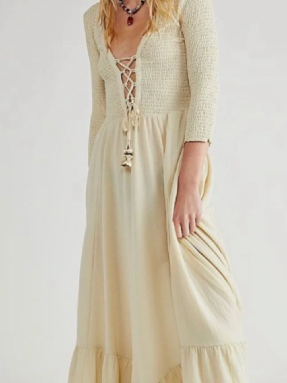 Free People Perfect Solution Maxi Dress - S